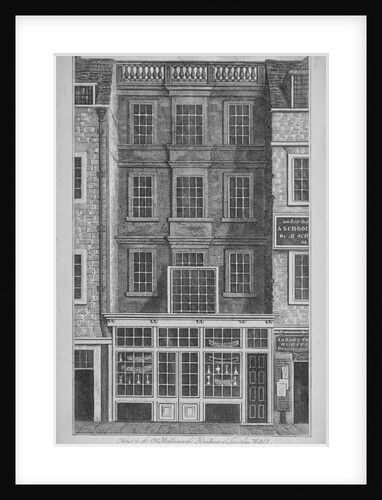 House which was once the residence of Jonathan Wild in Old Bailey, City of London by S Lacey