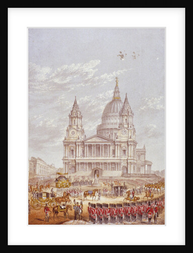 Funeral of the Duke of Wellington, St Paul's Cathedral, City of London, 18 November by Anonymous
