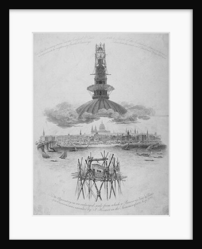 St Paul's Cathedral, City of London by Samuel Rawle