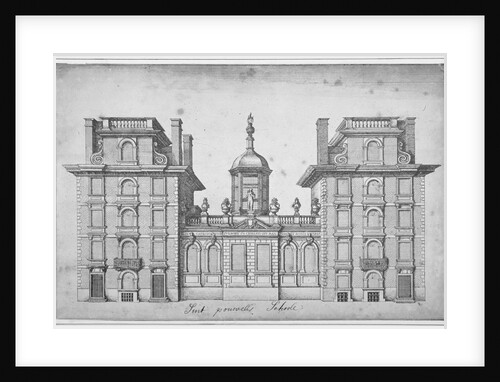 Elevation of St Paul's School, City of London by Anonymous