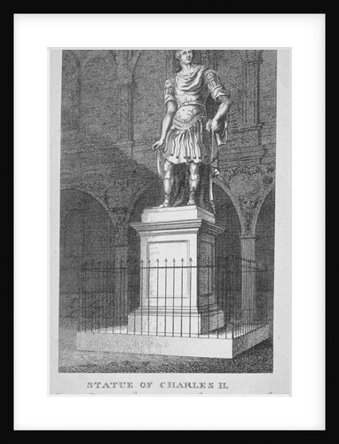 Statue of King Charles II in the Royal Exchange, City of London by Anonymous
