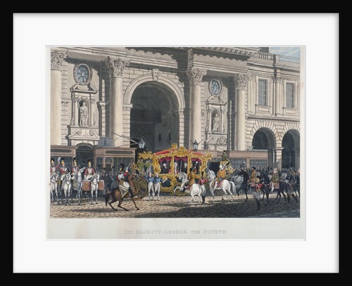 Proclaimation of George IV's accession to the throne at the Royal Exchange, London, 1820 (1827) by Anonymous