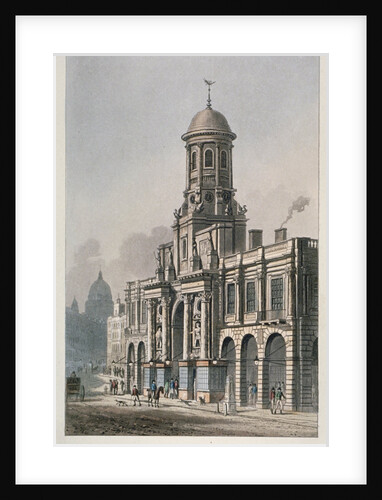 South front of the Royal Exchange, City of London by Anonymous