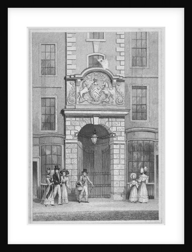 Saddlers' Hall, Cheapside, City of London by W Watkins