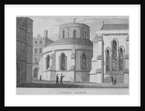 Temple Church, City of London by Anonymous