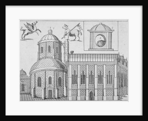 Temple Church, City of London by Anonymous