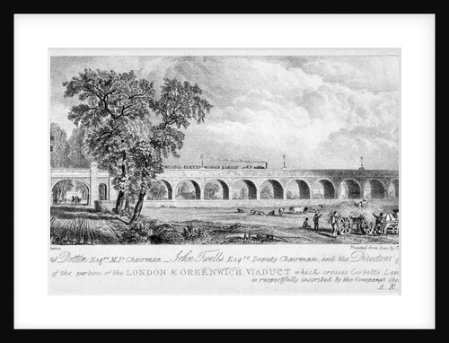 London and Greenwich Viaduct, Bermondsey, London by Chapman & Co