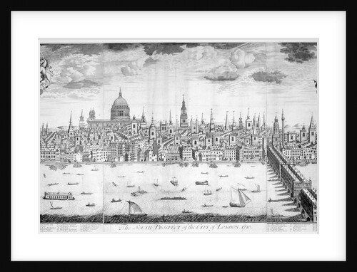 Panorama of the City of London by Anonymous