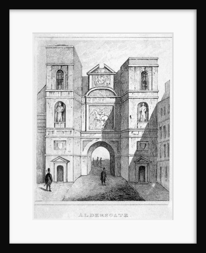 Aldersgate, City of London by Anonymous