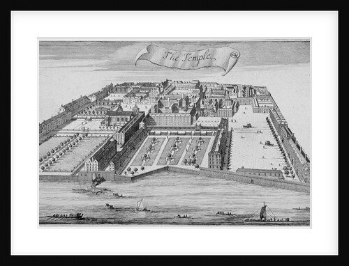 Inner and Middle Temple, City of London by Anonymous