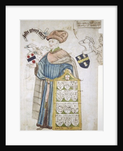 John Gedney, Lord Mayor of London 1427-1428 and 1447-1448, in aldermanic robes by Roger Leigh