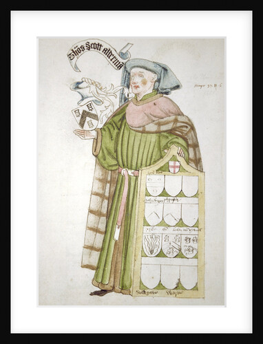 Thomas Scott, Lord Mayor of London 1458-1459, in aldermanic robes by Roger Leigh