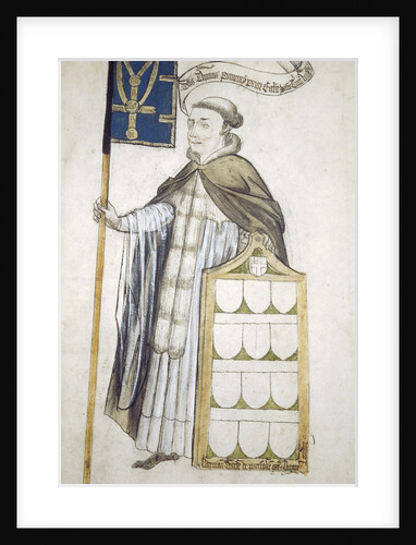 Thomas Pomeroy, Prior of Holy Trinity, in aldermanic robes by Roger Leigh