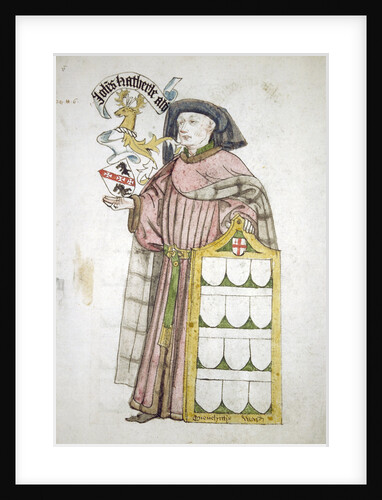 John Hatherle, Lord Mayor 1442-1443, in aldermanic robes by Roger Leigh