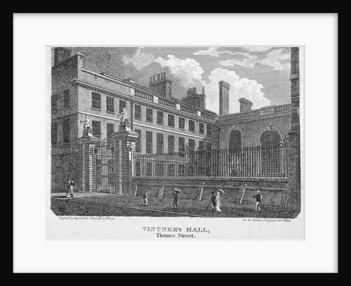Vintners' Hall, Upper Thames Street, City of London by William Angus