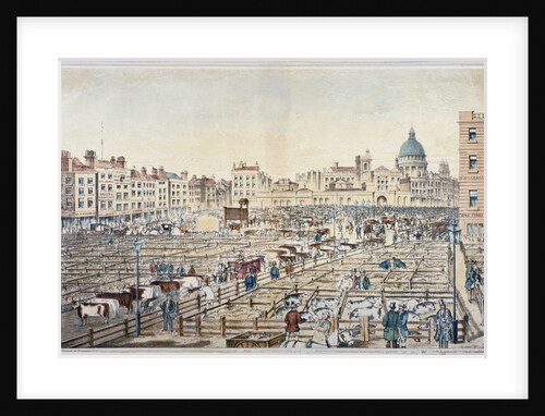 Smithfield Market, City of London by Anonymous