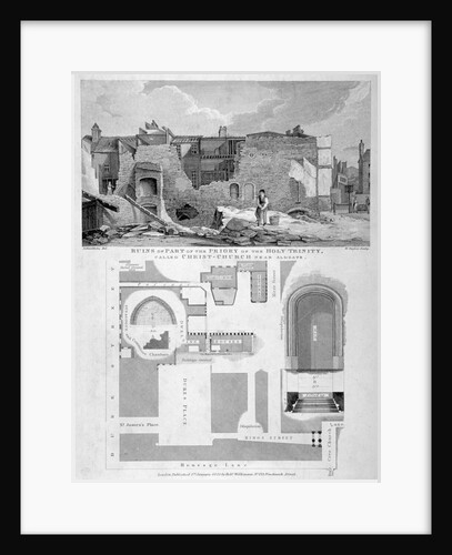 Holy Trinity Priory, City of London by William Taylor