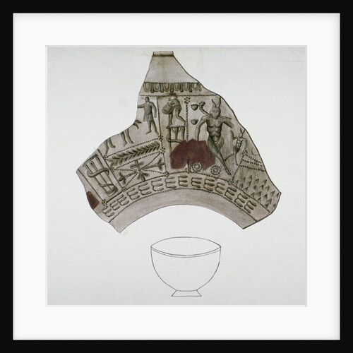 Fragment of Roman pottery found in Walbrook, City of London by Anonymous