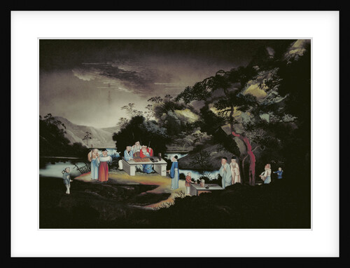 Chinese scene by Anonymous