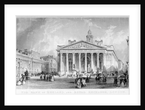Royal Exchange, City of London by TA Prior