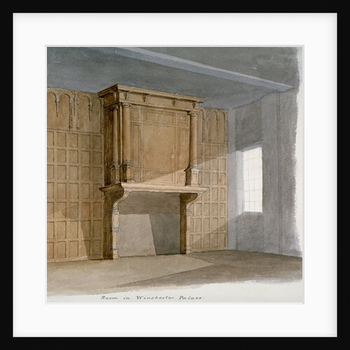 Interior of a room in Winchester House, Winchester Place, London by Anonymous
