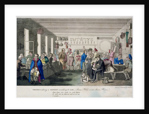 Proteus taking a benefit according to law by Theodore Lane