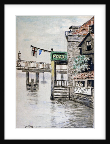 View of the Adam and Eve Inn, Chelsea, London by Walter Greaves