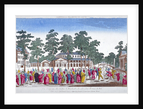 The Rotunda and Ranelagh House in Ranelagh Gardens, Chelsea, London by Anonymous