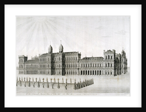 Inigo Jones's intended Whitehall Palace, London by DM Muller