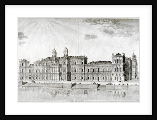 Inigo Jones's intended Whitehall Palace, London by DM Muller