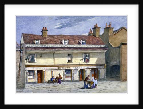 The Ship Aground public house, Wolseley Street, Bermondsey, London by JT Wilson