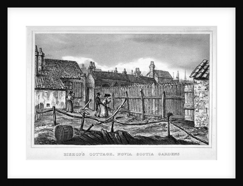 Bishop's cottage, Nova Scotia Gardens, Bethnal Green, London by Anonymous