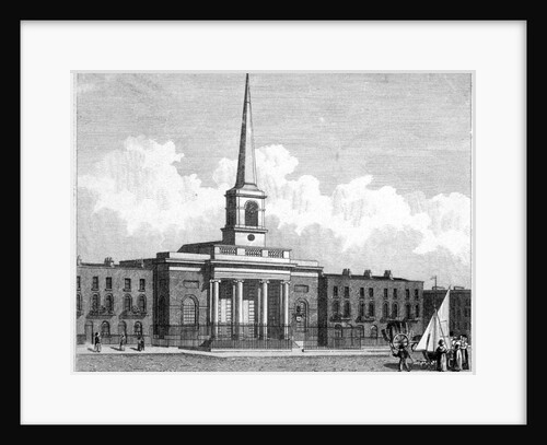 St Barnabas Chapel, Finsbury, London by Anonymous