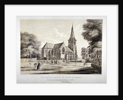 Church of of St John of Jerusalem, Hackney, London by CJ Greenwood