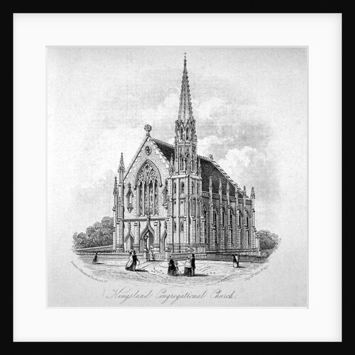Kingsland Congregational Chapel, Kingsland Road, Hackney, London by Anonymous