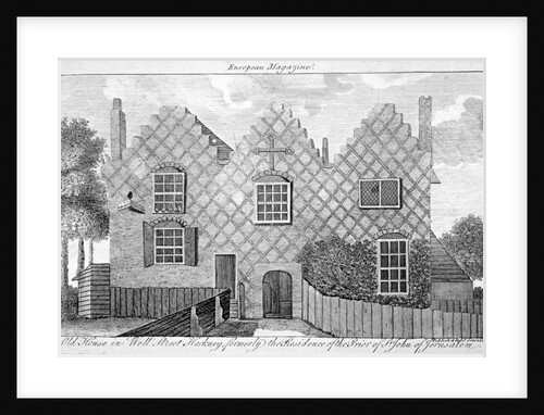 View of a house in Wells Street, Hackney, London by Anonymous