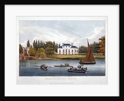 Brandenburgh House, Hammersmith, London by F Vincent