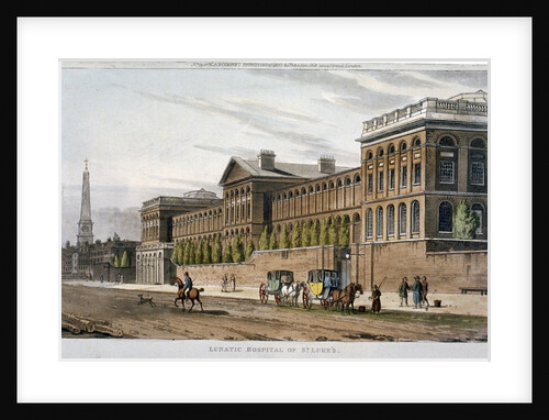 St Luke's Hospital, Old Street, Finsbury, London by William Angus