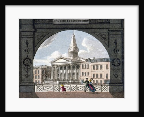 St George's Church, Bloomsbury, Holborn, London by Anonymous