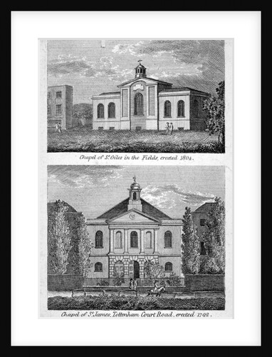 Chapels in Holborn, London by Anonymous