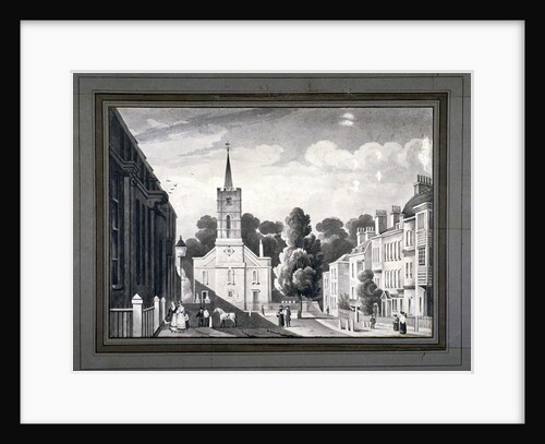 Church Row, Hampstead, London by L Garne