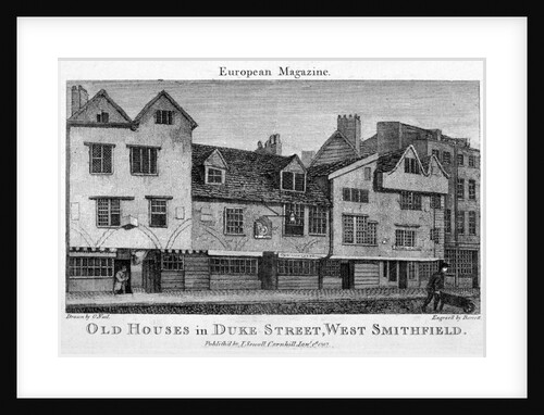 Duke Street, West Smithfield, City of London by Barrett