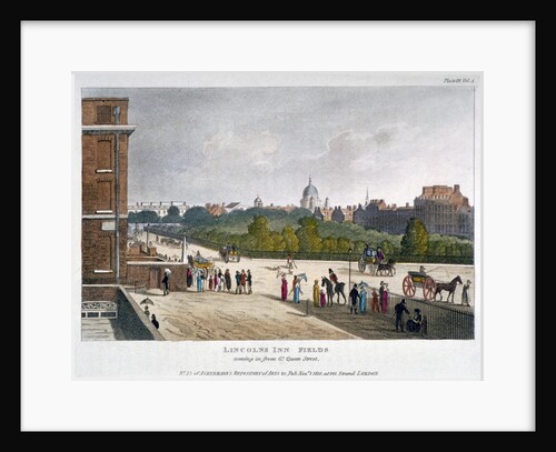Lincoln's Inn Fields, Holborn, London by Anonymous
