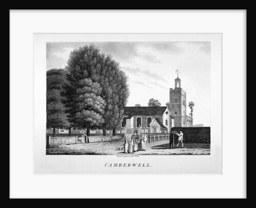 Church of St Giles, Camberwell, London by William Ellis