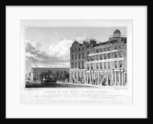 Finsbury Square, London by W Wallis