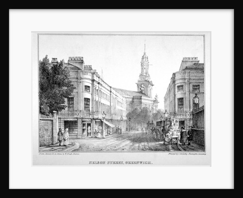 Nelson Street, Greenwich, London by W Bligh Barker