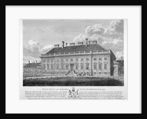 Bedford House, Bloomsbury Square, Bloomsbury, London by Bartholomew Howlett