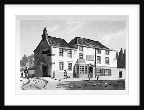 View of the Old Pied Bull Inn, Essex Road, Islington, London by Anonymous