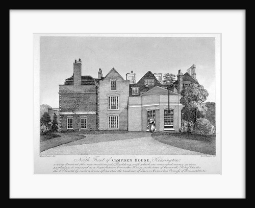 View of Campden House, Kensington, London by Robert Banks