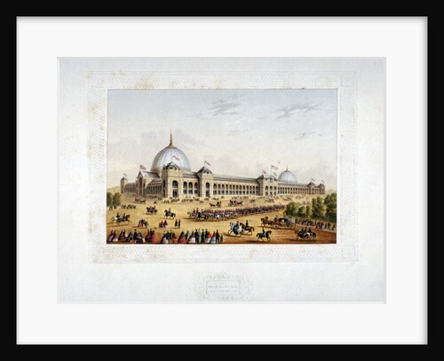 Site of the 1862 International Exhibition, Cromwell Road, Kensigton, London by Anonymous